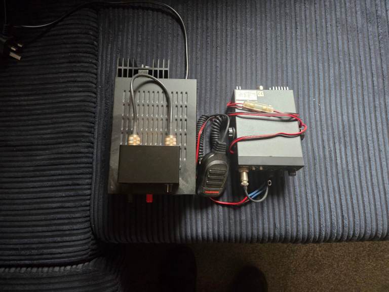 image for CB Radio, SWR Meter, Powerpack and Firestick Antenna 