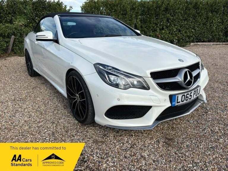 2015 Mercedes-Benz E Class E350 BlueTEC AMG Line Premium 2dr 9G-Tronic CONVERTIBLE DIESEL Automatic