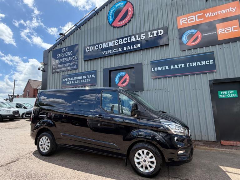 2022 Ford Transit Custom 2.0TDCI 280 LIMITED ECOBLUE L1 H1 SWB Low Roof Euro 6  PANEL VAN Diesel ...