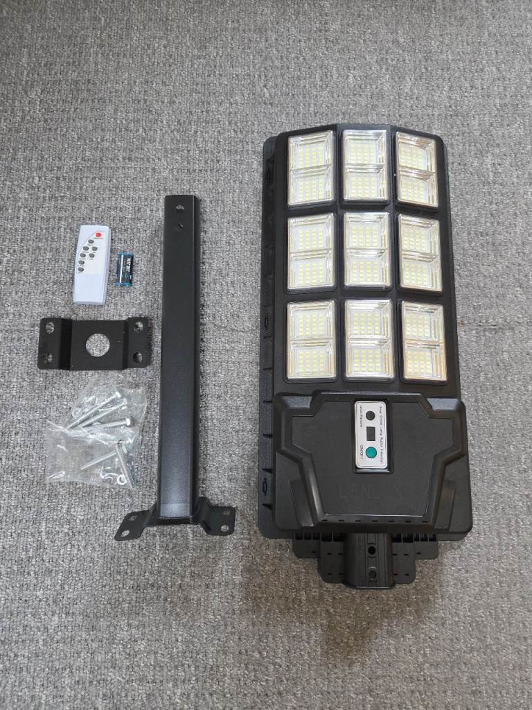 Solar Security / Outdoor Motion Sensor Flood Light – 1500W & IP65 Waterproof – Brand New