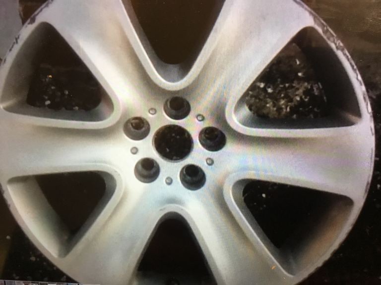 Jaguar XF circa 2008 aluminium wheel 