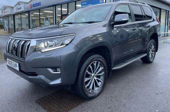 TOYOTA landcruiser 2019 2,8 diesel auto, 120k miles neads Gear box, grey,black leather 