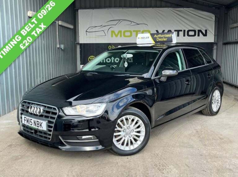 2015 Audi A3 2.0 TDI SE Technik Sportback 5dr Diesel Manual Euro 6 (s/s) (150 ps) Hatchback Diese...