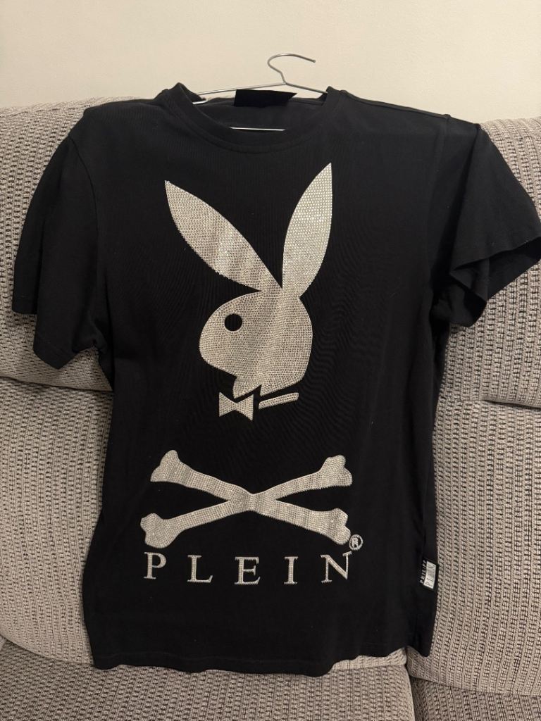 Phillip Plein x playboy men’s T shirt 