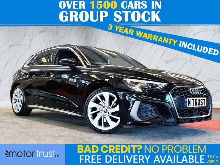 2020 Audi A3 1.5 TFSI 35 S line Sportback 5dr Petrol Manual Euro 6 (s/s) (150 ps) Hatchback Petro...