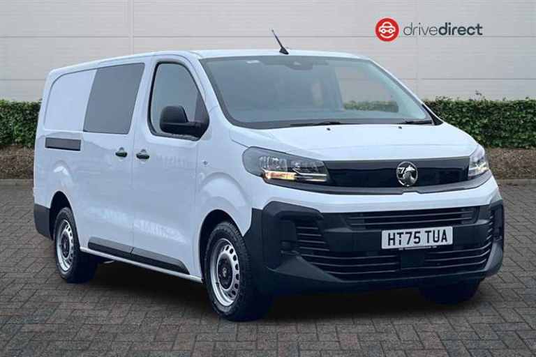  Vauxhall Vivaro 2.0 Turbo D Prime XL Crew Van Double Cab 6dr Diesel Manual LWB Euro 6 (145  Comb...