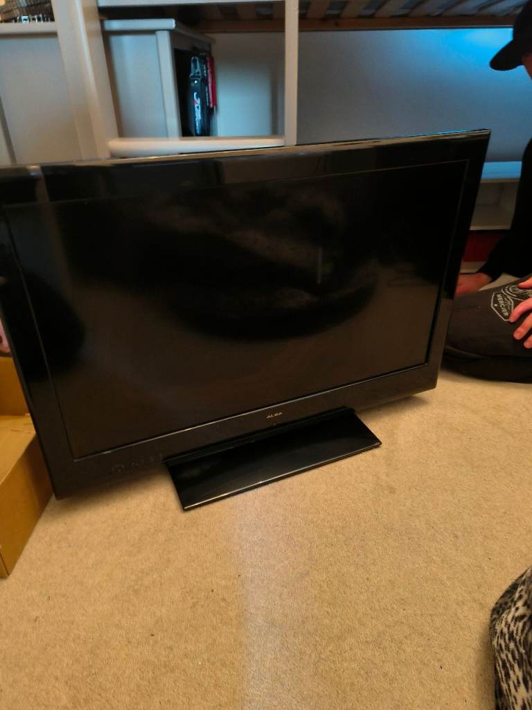 ALBA TV Television Black – Good Working Condition