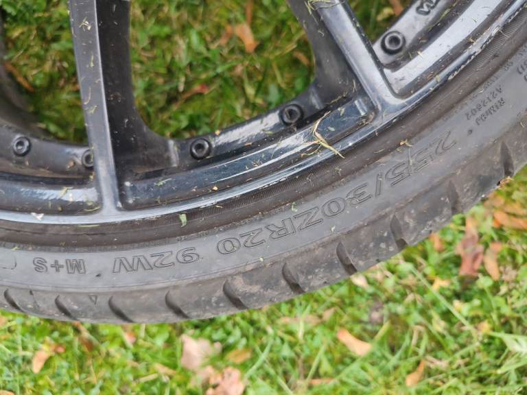 Set of 4 wheels with tyres