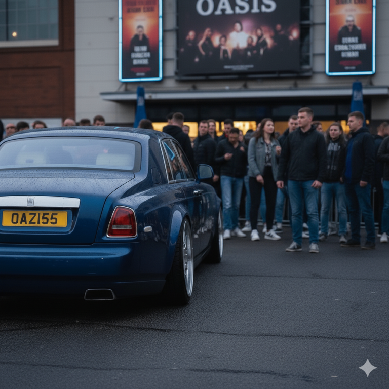 OAZ 155 - OAZIS / OASIS dateless private car number plate