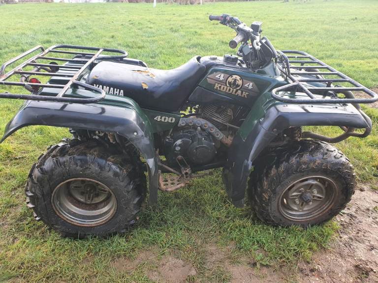 Yamaha Kodiak 400  4wd quad , low range , high range , 97 R reg plate 