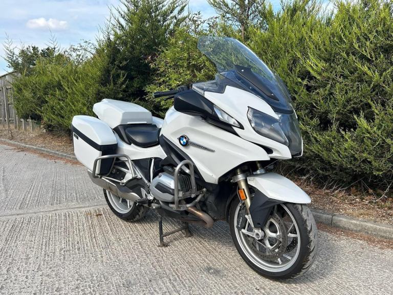 2018 67 BMW R1200RT LC 1 OWNER EX POLICE WHITE R 1200 RT R1200 INCLUDES VAT