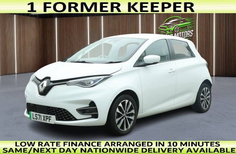 2021 71 RENAULT ZOE R135 EV50 52KWH GT LINE HATCHBACK 5DR ELECTRIC AUTO (RAPID C