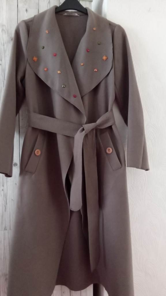 Duster coat. Bon Marche` size 12