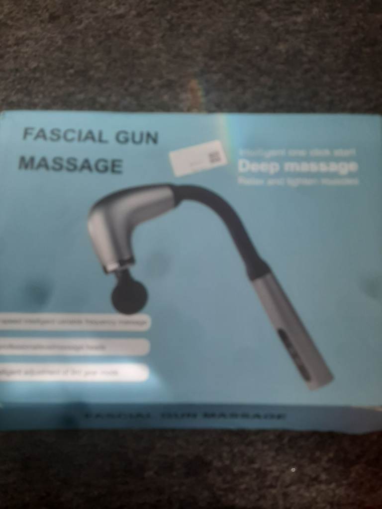 New Fascial Gun Massage Device for Deep Muscle Relief