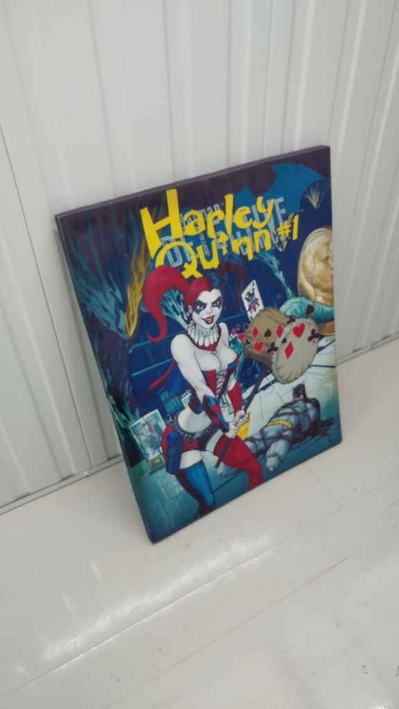 Harley Quinn, DC Extended Universe (DCEU), canvass picture artwork cartoon illustration