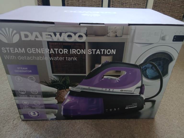 Daewoo steam generating iro