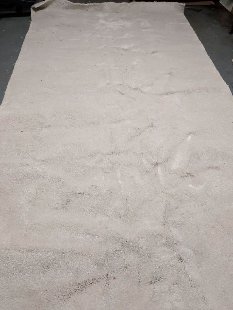 Large Grey Carpet / Rug - Good Condition beige 