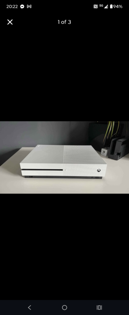 Xbox one S just the concole without the controller Refurbished!
