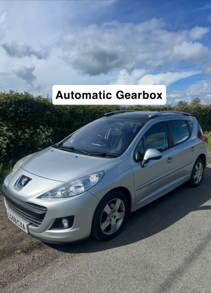 2009 Peugeot 207 SW 1.6 VTi Automatic Gearbox | 12 months MOT – NO ADVISORIES | 89,000 Miles