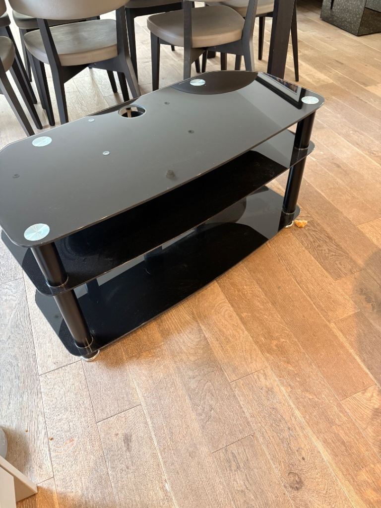 Glass TV / Satellite stand