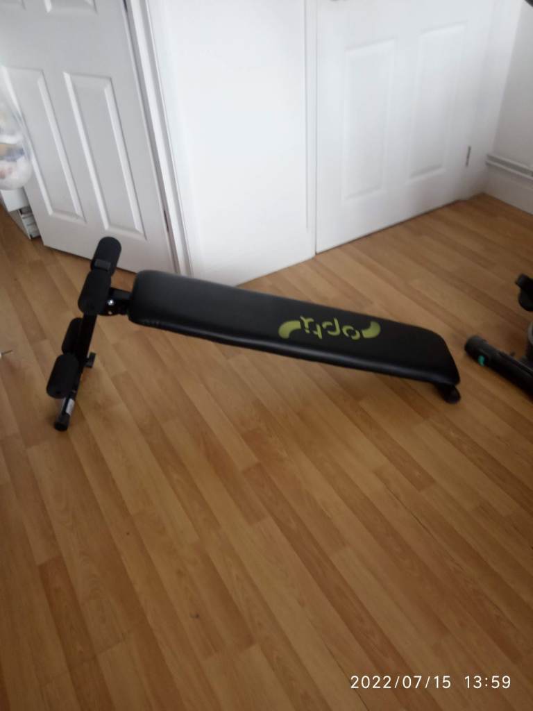 Opti Folding Weight Bench – Good Condition