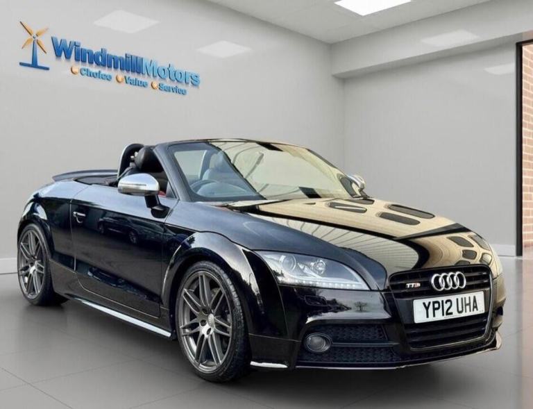 2012 Audi TTS 2.0 TFSI Black Edition Roadster S Tronic quattro Euro 5 2dr CONVER