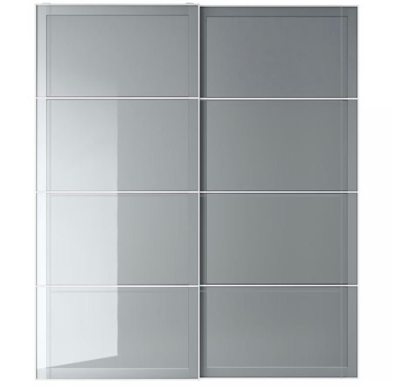 IKEA PAX wardrobe sliding doors 200 x 236cm