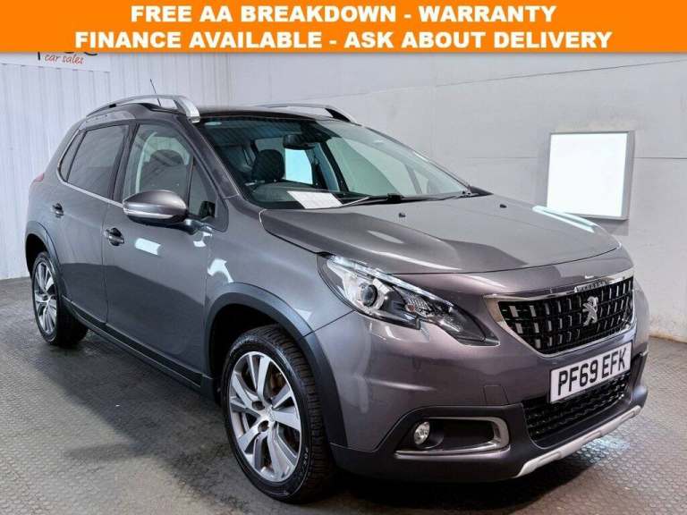 2019 69 PEUGEOT 2008 1.2 PURETECH ALLURE PREMIUM SUV 5DR PETROL MANUAL EURO 6 (S