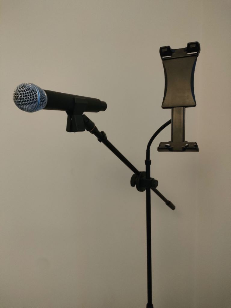 Microphone and Device Stand