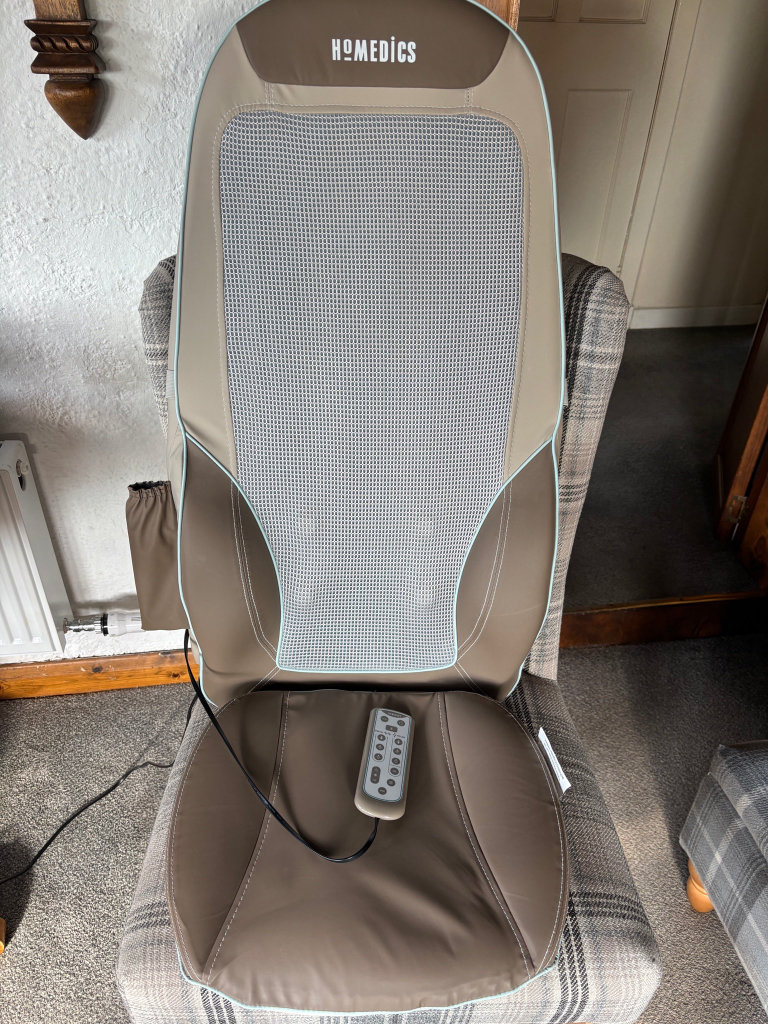 Homedics Shiatsu Chair Massager with heat