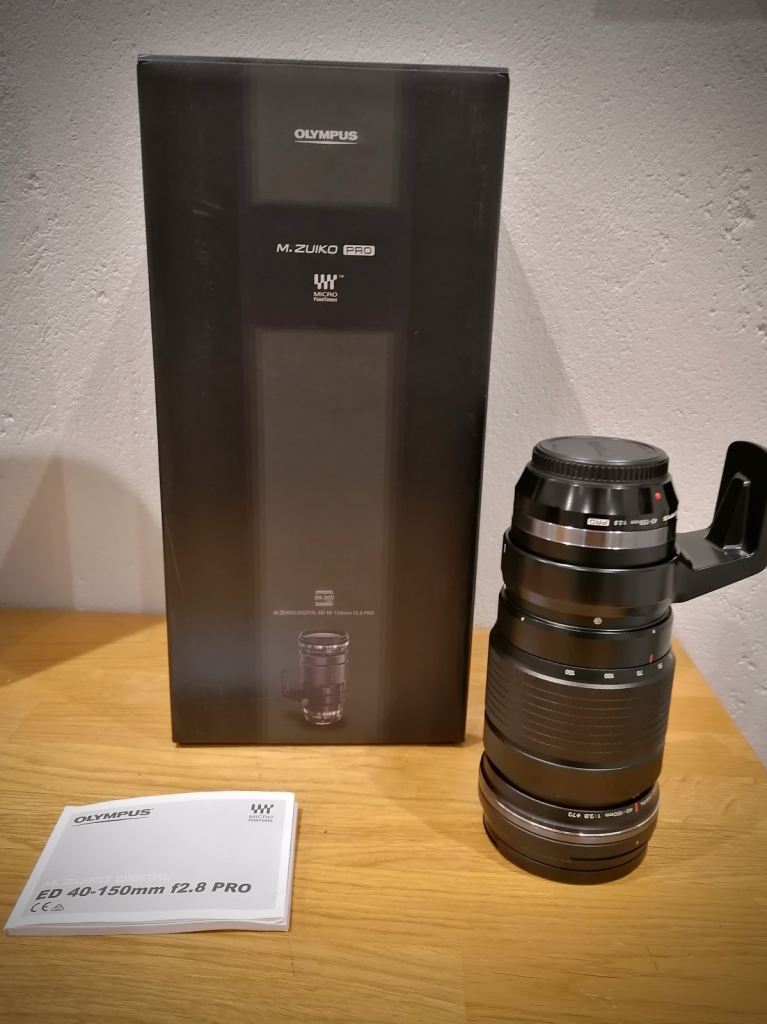 image for Olympus ED 40-150mm f2.8 Pro Lens. Boxed and Mint