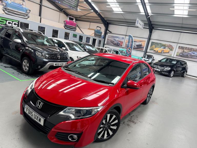 2015 Honda Civic 1.8 i-VTEC SE Plus Euro 6 (s/s) 5dr HATCHBACK Petrol Manual