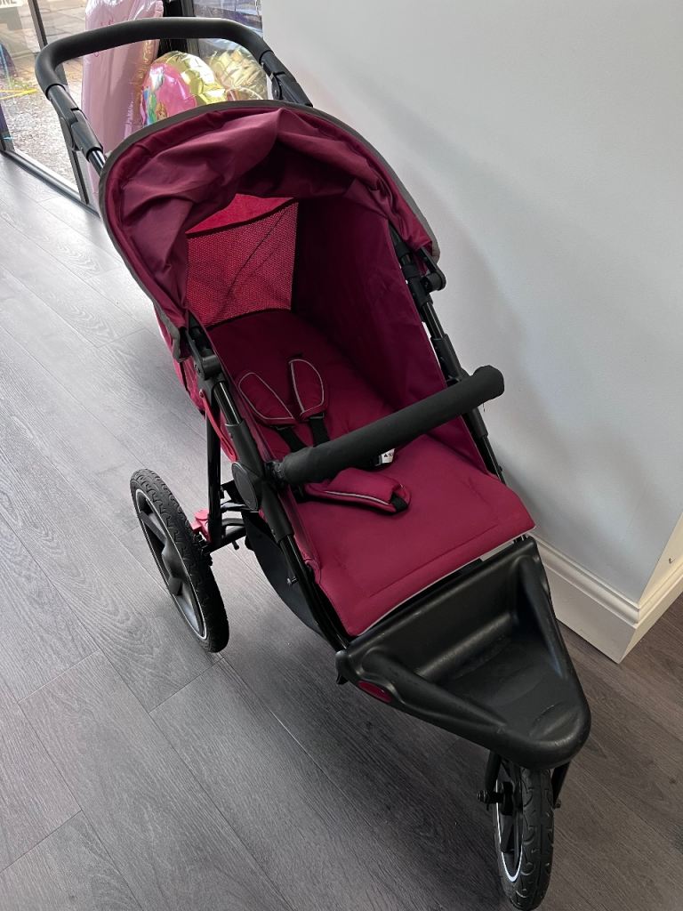 HOMCOM 3 Wheeler Pushchair