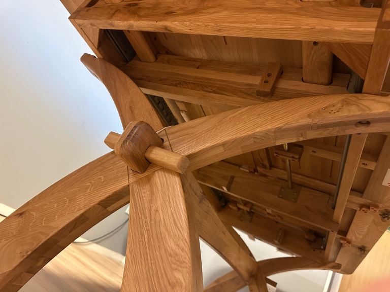 Oak Furnitureland - Hercules Solid Natural Oak Extending 10 or 12 Seator Dinning Table