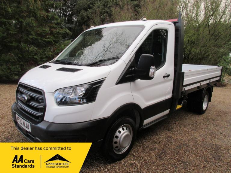 2022 Ford Transit 350 2.0TDCi LEADER ECOBLUE L2 MWB DROPSIDE TRUCK DRW 130PS Dropside Diesel Manual