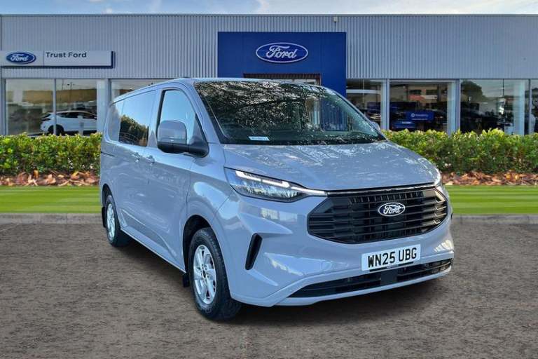 2025 Ford Transit Custom 320 Limited AUTO L1 SWB Double Cab In Van FWD 2.0 EcoBlue 136ps Low Roof...