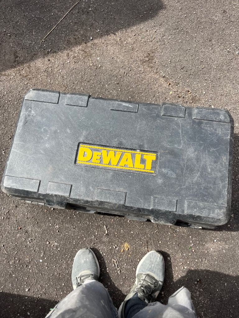 Dewalt multi tool set box with power tools