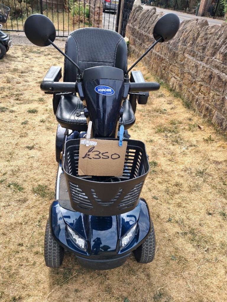 Invacare Leo Mobility Scooter – Blue, Good Condition