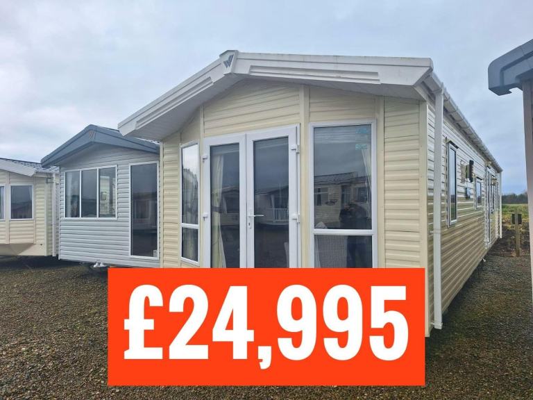 OFFSITE static caravan Scotland double glazed & heated 40x13 Willerby Winchester