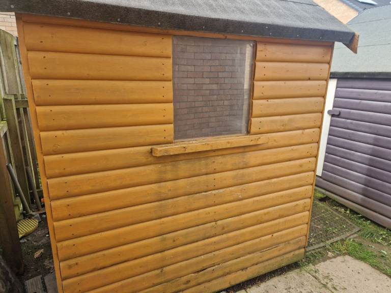 Shed,  with pressure treated base.  6ftx4ft 180cm x 120cm