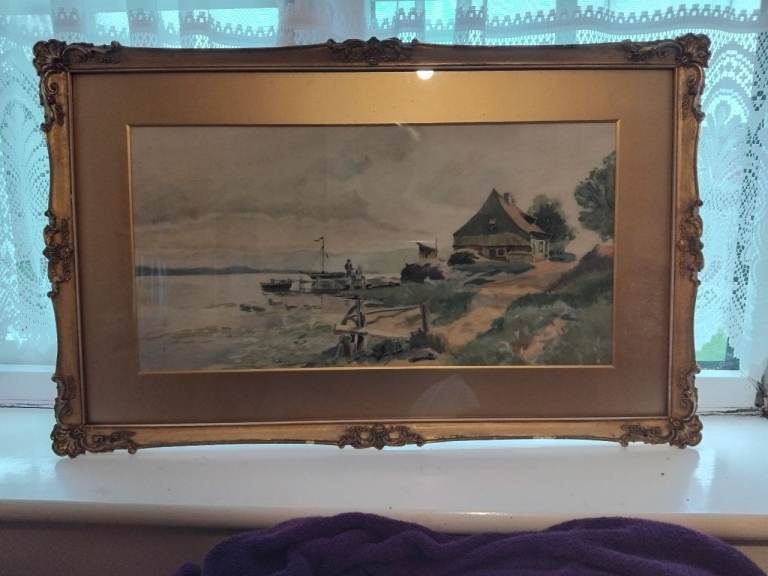 Late 18th century watercolour 