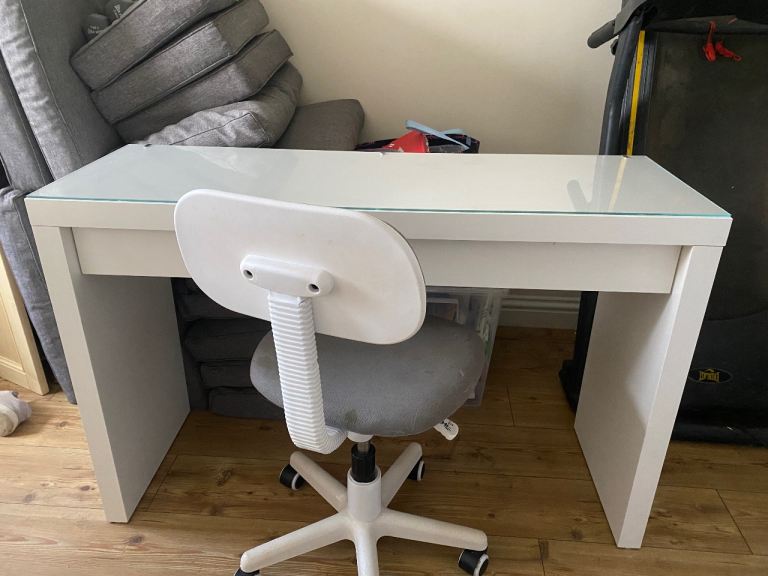 ikea desk + chair