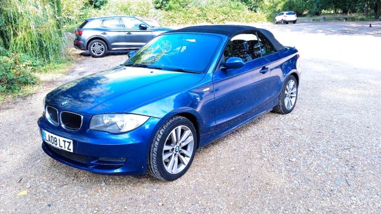 BMW 120I SE . 170 BHP. Convertable. Manual. MOT-13.11.2026. No advisories. New clutch kit .