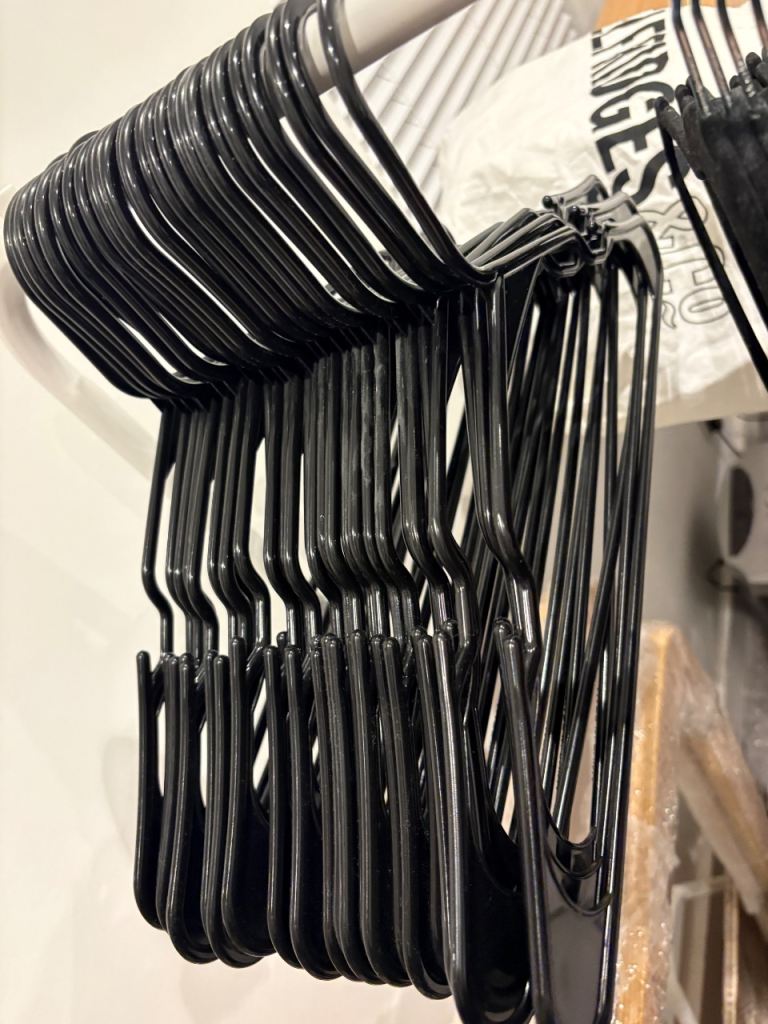 Black Clothes Hangers – As Good As New