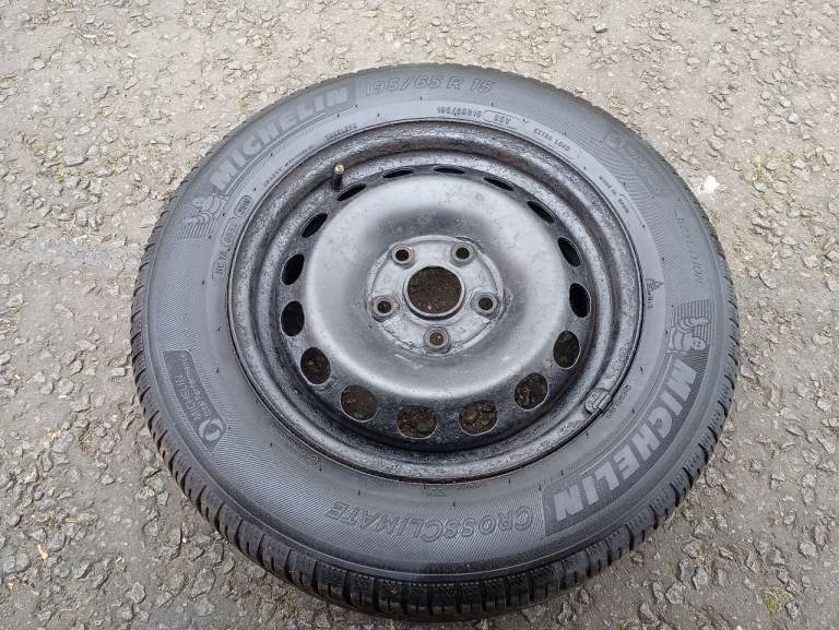 VW Caddy 15 Inch Steel Wheel + Tyre #4