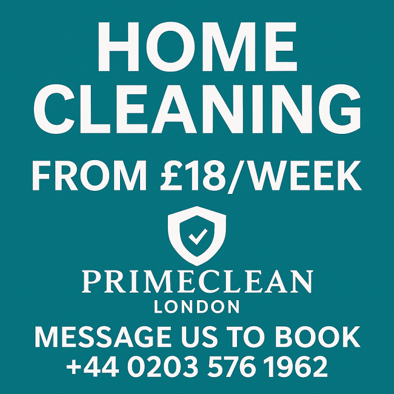 image for Weekly Home Cleaning From £18/hr | Trusted & Vetted | London-Wide