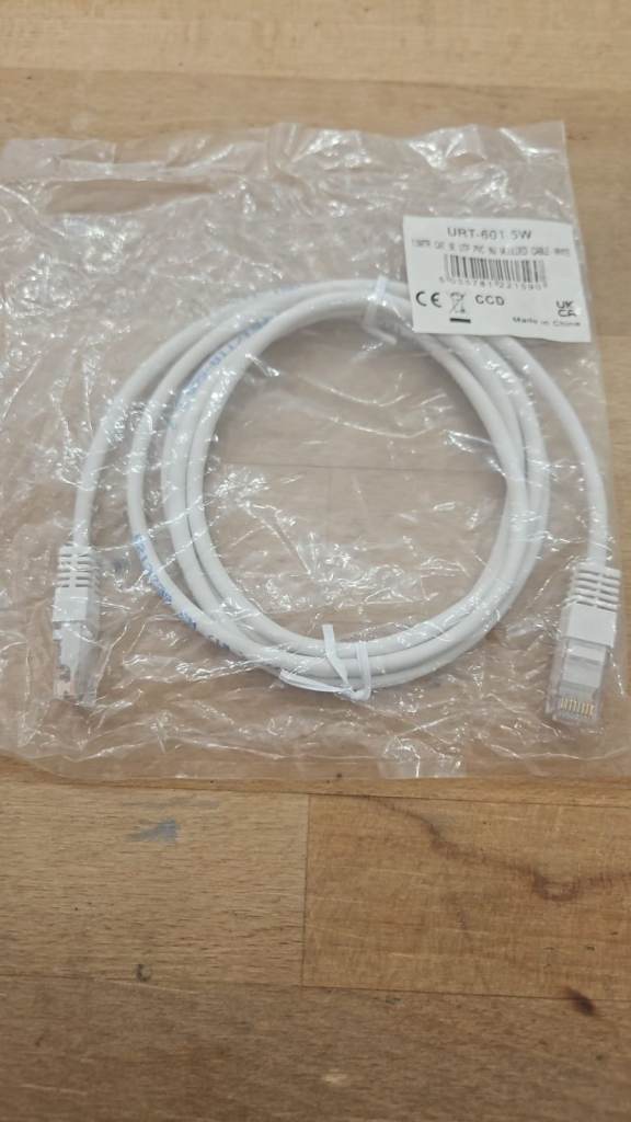 10x New Ethernet Network Cable – White