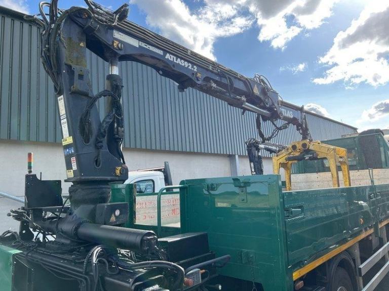 2013 DAF Trucks LF 55.220 6.7l Dropside With Atlas 92.2 Remote Crane 15 Ton