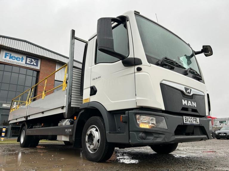 MAN TGL 8.190 7.5-TONNE DROPSIDE FLAT 2022 – BV22 FRL