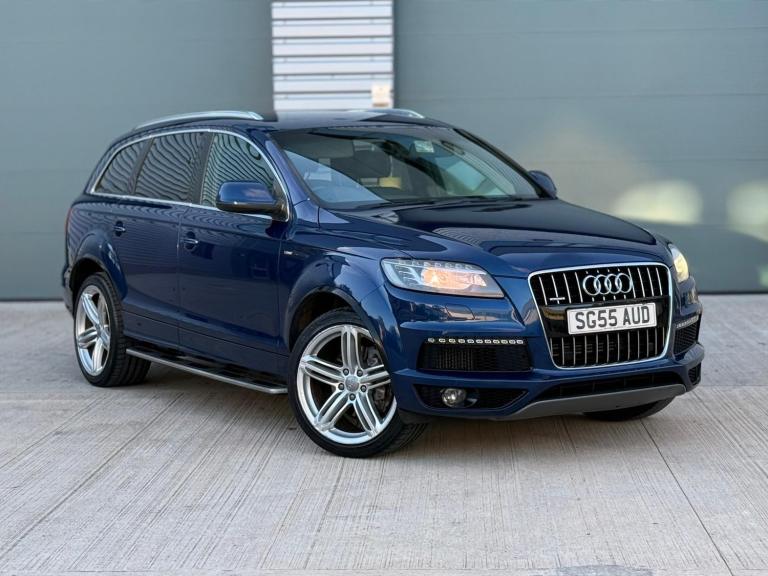 2014 Audi Q7 3.0 TDI 204 Quattro S Line Plus 5dr Tip Auto - 7 Seater - HPI Clear ESTATE Diesel Au...